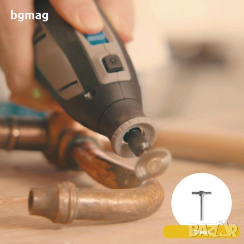 DREMEL 8240-5/65 мултифункционален акумулаторен инструмент, комплект с куфар, и 2 броя батерии, снимка 11 - Куфари с инструменти - 52142079