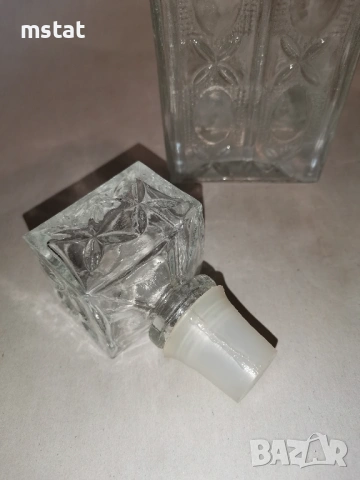 Стъклени гарафи, ваза и дамаджана, снимка 5 - Други ценни предмети - 53944943