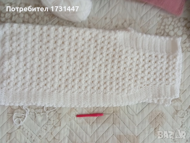 Продава плетен елек изплетено на една кука, снимка 5 - Елеци - 52664750