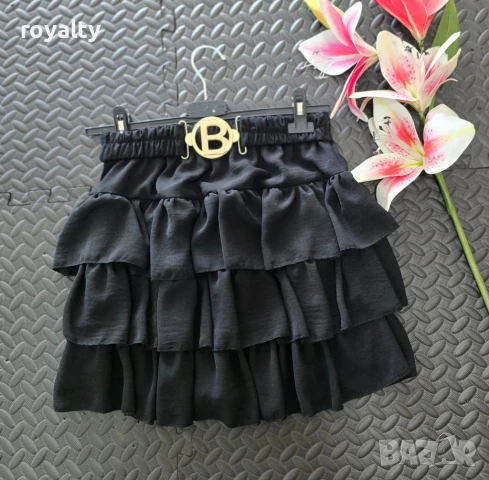 Пола с вътрешни панталонки Два цвята , снимка 2 - Поли - 51222371