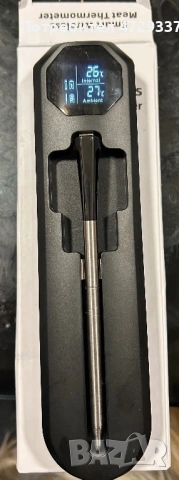 Смарт безжичен термометър за месо DT-131, Bluetooth, за BBQ и фурна