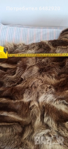 Кожух от лисица, снимка 4 - Палта, манта - 53093636
