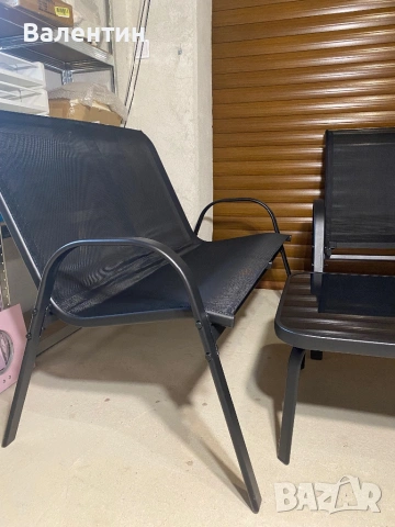 Градински комплект от 4 части, снимка 4 - Градински мебели, декорация  - 53996741