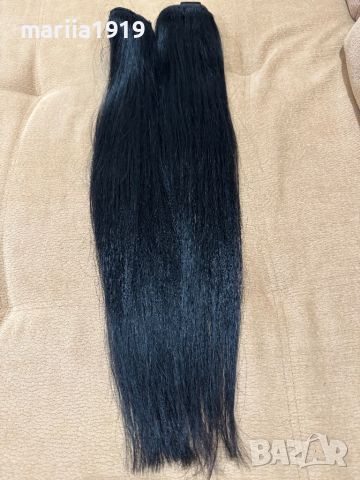 100% Естествена коса, снимка 3 - Аксесоари за коса - 45089733