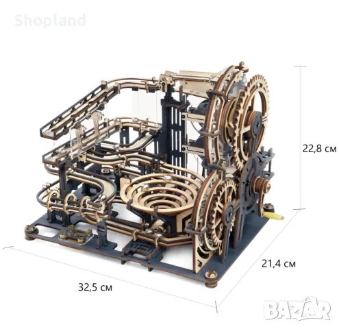 3D дървен пъзел за деца - 294 части, снимка 1 - Игри и пъзели - 48610999