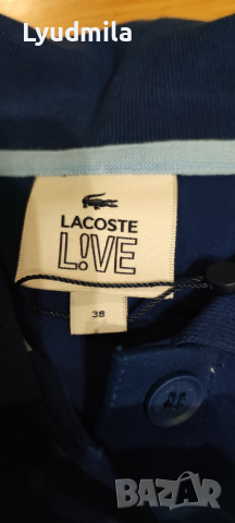 Тениска Lacoste LIVE , снимка 3 - Тениски - 45024970