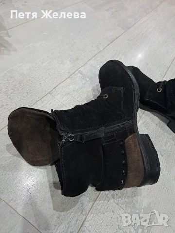 Дамски боти естествена кожа , снимка 5 - Дамски боти - 53404404
