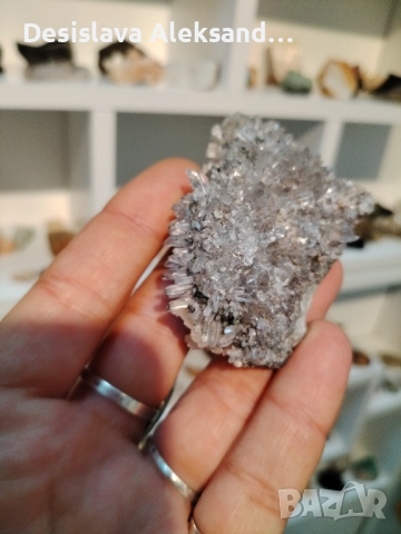 Планински кварц с включения от Мадан , снимка 2 - Колекции - 51855784
