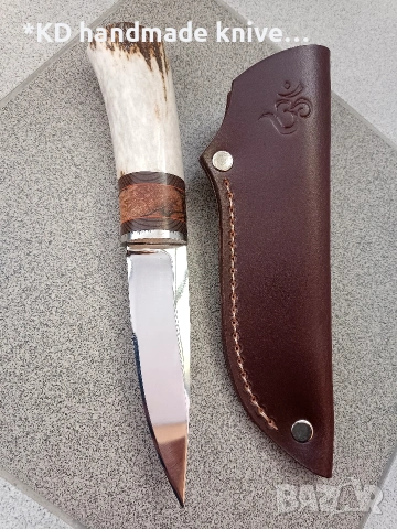 Ръчно изработен ловен нож от марка KD handmade knives ловни ножове 