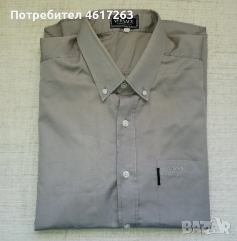 Риза Gianni Versace, L, снимка 9 - Ризи - 52285305