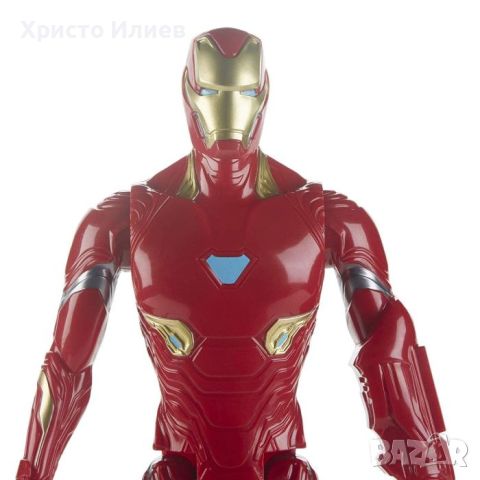 Голяма екшън фигура на Железния човек 30 см Marvel Iron Man, снимка 5 - Фигурки - 45319571