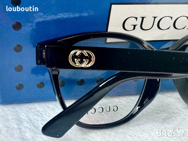 Gucci диоптрични рамки ,прозрачни слънчеви очила,очила за компютър , снимка 11 - Слънчеви и диоптрични очила - 45456038