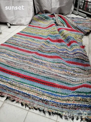 битова българка черга, шарена-> 118 / 346, снимка 7 - Пътеки - 50321502