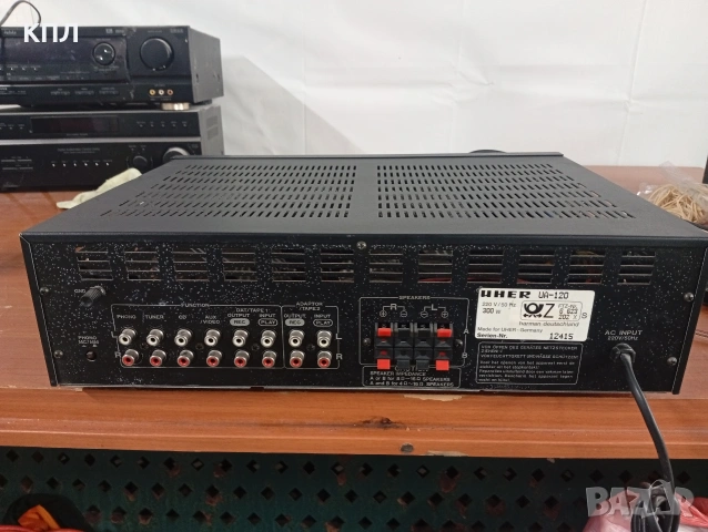 Усилвател UHER UA-120, снимка 7 - Ресийвъри, усилватели, смесителни пултове - 54031348