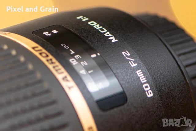 Tamron AF 60mm f2 SP Di II Macro EF-S обектив Канон, снимка 4 - Обективи и филтри - 54148050