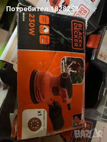 Ексцентършлайф Black and Decker , снимка 2 - Други инструменти - 46359707