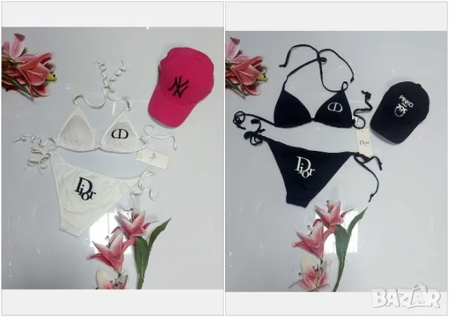 Christian Dior Дамски Бански С 2 Части👙Дамски Бански С Две Части Кристиян Диор - 2 Цвята Код VL-19