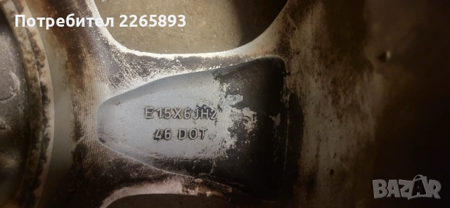 Джанти за Mitsubishi Colt, снимка 3 - Гуми и джанти - 54238683