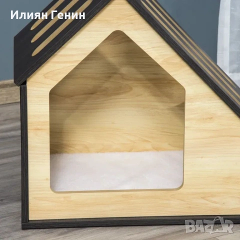 Кучешка къщичка Pawhut, снимка 5 - За кучета - 53701566