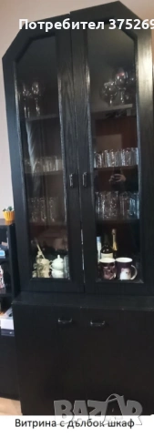 ПО ДОГОВАРЯНЕ - Черна холна секция – модулна, снимка 7 - Секции и витрини - 53212236