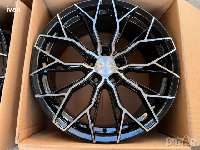 4 бр. чисто нови алуминиеви джанти Monaco 19" 5x114.3 , централен отвор 64.1 , ET40, 8,5J, снимка 11 - Гуми и джанти - 53873058