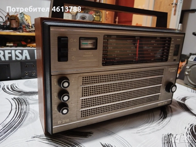 Радио Селена Б216, снимка 4 - Радиокасетофони, транзистори - 52967251