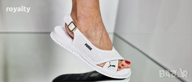 Puma бели дамски сандали , снимка 5 - Сандали - 51241340