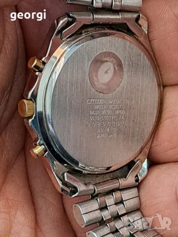 японски часовник Citizen chronograph , снимка 11 - Мъжки - 47568036