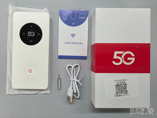 Преносим 5G WiFi Рутер Annadue с Nano SIM Слот и 8000mAh Батерия, снимка 10 - Рутери - 53256475