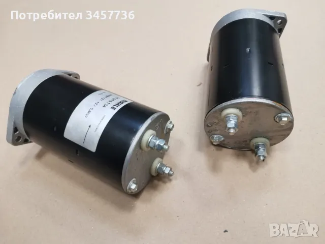 DC Motor Постояннотоков Мотор 12V Mahle AME1121 11.216.734 , снимка 4 - Електродвигатели - 47252598