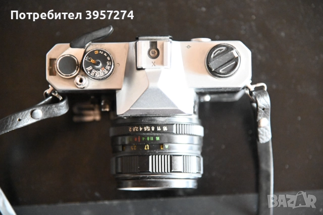 FULUCA ST 605N + Helios 2/58 mm М42, снимка 2 - Фотоапарати - 52500584