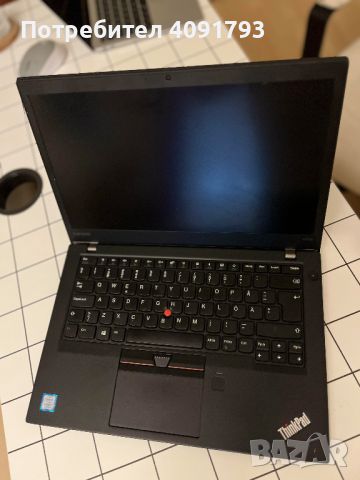 Лаптоп Lenovo ThinkPad T470s, снимка 2 - Лаптопи за работа - 45649320
