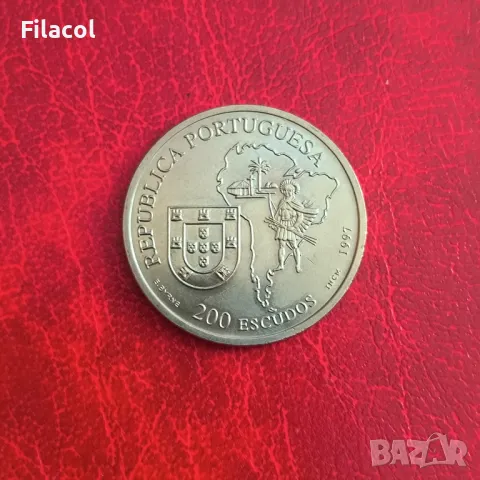 Португалия 200 ескудо 1997 Хосе де Анхиета