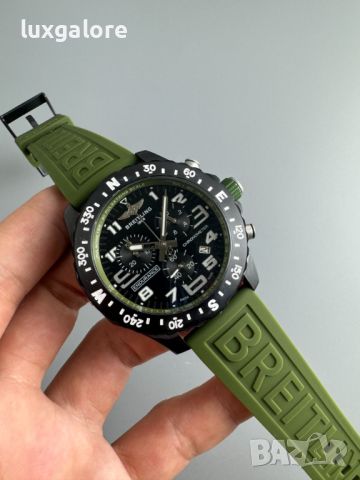 Мъжки часовник Breitling Endurance PRO Green с кварцов механизъм, снимка 3 - Мъжки - 45837512