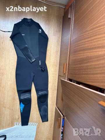 Synthesis 4/3 back zip full wetsuit, снимка 2 - Водни спортове - 53241486