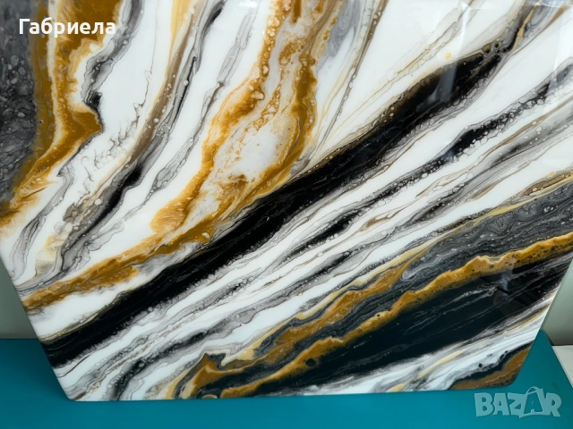 Абстрактна картина от епоксидна смола , снимка 6 - Картини - 54120040