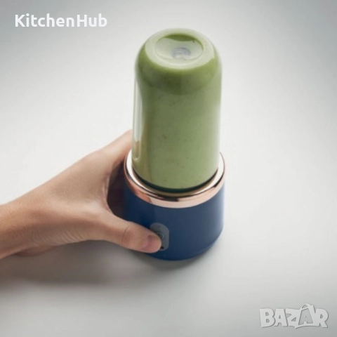 Мини блендер подходящ за различни сокове и смутита, снимка 9 - Блендери - 52120782