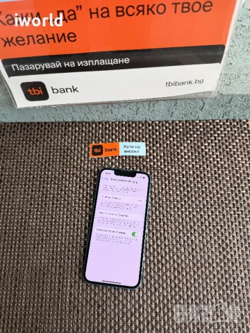 iPhone 13 mini / Лизинг от 11€/мес /Blue / син 128Gb, снимка 10 - Apple iPhone - 54277750