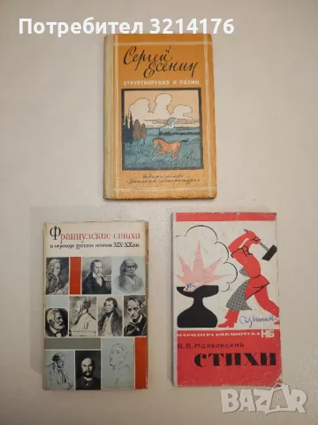 Французские стихи в переводе русских поэтов XIX-XX вв. - Сборник, снимка 1 - Художествена литература - 48155136