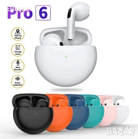 Безжични слушалки Pro 6 , снимка 9 - Слушалки, hands-free - 52906166