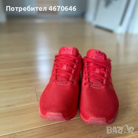 Мъжки маратонки adidas ZX FLUX RED , снимка 5 - Маратонки - 53661884