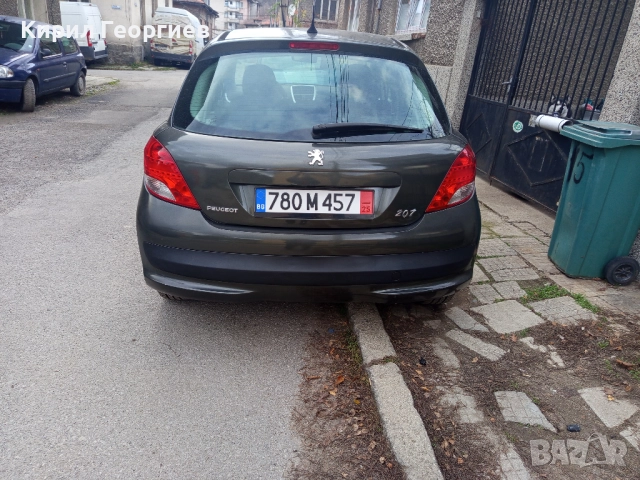 Peugeot 207 1.4 ГАЗ 75 к.с , снимка 12 - Автомобили и джипове - 52665237