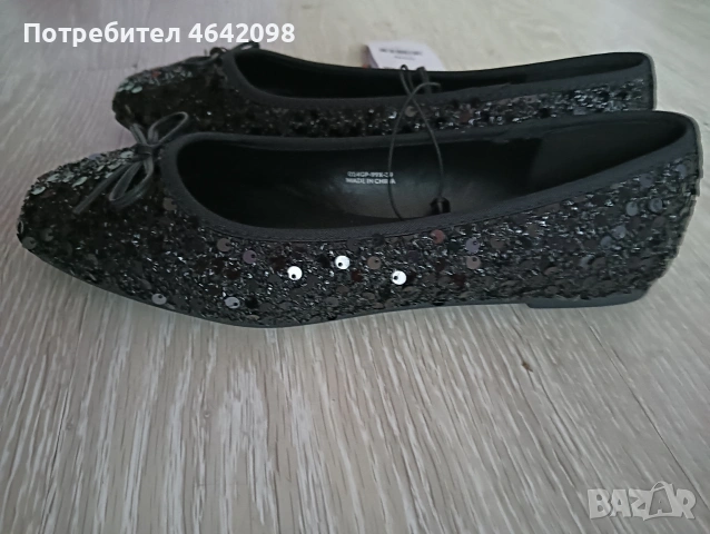 Нови обувки с пайети 39, снимка 2 - Дамски елегантни обувки - 53568378