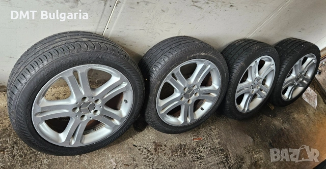 4 броя Джанти с нови гуми Gislaved за мерцедес 235 45 17, снимка 13 - Гуми и джанти - 52617909