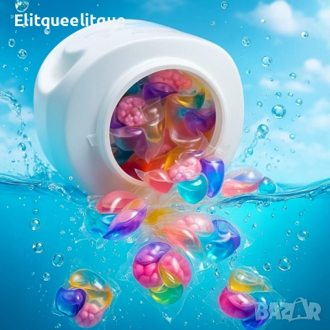 Капсули за пране 6в1 – 30 броя 8 кратна формула, снимка 10 - Перилни препарати и омекотители - 52218258