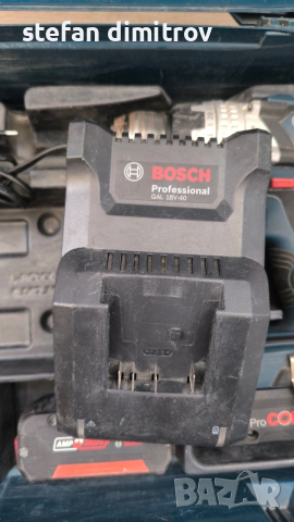 Bosch акумулаторен ударно-пробивен винтоверт gsb 18v-110 плюс 2 батерий 4Ah и зарядно , снимка 15 - Винтоверти - 53746025
