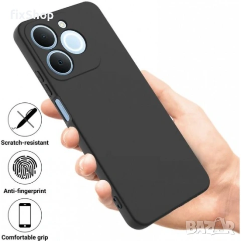 Силиконов гръб за Realme Note 70T- Черен