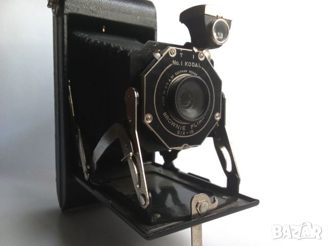 Kodak No. 1 фотоапарат Brownie Pliant Six-16 от 1934г, снимка 5 - Антикварни и старинни предмети - 46655768