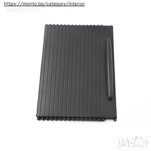 Щора за Държач за Чаши Porsche Cayenne 2003-2010 – OEM 7L5862531 – Черна, Централна Конзола, снимка 5 - Части - 50476651