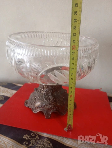 Винтидж купа,фруктиера, снимка 4 - Други ценни предмети - 54069307